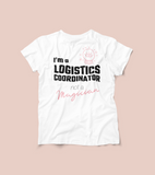 LOGISTICS COORDINATOR Short-Sleeve Unisex T-Shirt (Logistics industry)