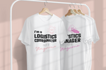LOGISTICS COORDINATOR Short-Sleeve Unisex T-Shirt (Logistics industry)