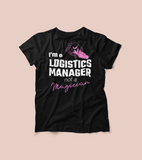 LOGISTICS MANAGER Short-Sleeve Unisex T-Shirt (Logistics industry)
