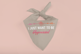 "I JUST WANT TO BE APPRECIATED” TikTok shirt for pet lovers and optional matching Pet Bandana