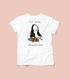 "We go together like cafe con leche” women's t-shirt Latina pride heritage