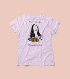 "We go together like cafe con leche” women's t-shirt Latina pride heritage