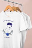 “I speak Spanglish, so what?” women's Latina heritage t-shirt