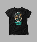 “Aloha Zeus” men’s surfer dude t-shirt