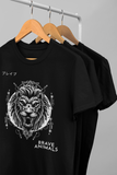 “Brave Animals” men’s animal t-shirt