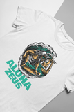 “Aloha Zeus” men’s surfer dude t-shirt