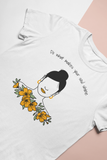 “Do what makes your soul shine” women's well-being t-shirt