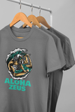 “Aloha Zeus” men’s surfer dude t-shirt