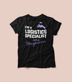 LOGISTICS SPECIALIST Short-Sleeve Unisex T-Shirt (Logistics industry)