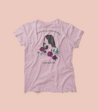 "Latinas do everything, Con ganas” women's t-shirt