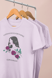 "Latinas do everything, Con ganas” women's t-shirt