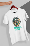 “Aloha Zeus” men’s surfer dude t-shirt