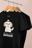 “SHORTIE A LIL BADDIE” shirt for pet lovers