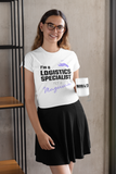 LOGISTICS SPECIALIST Short-Sleeve Unisex T-Shirt (Logistics industry)