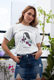 "Latinas do everything, Con ganas” women's t-shirt